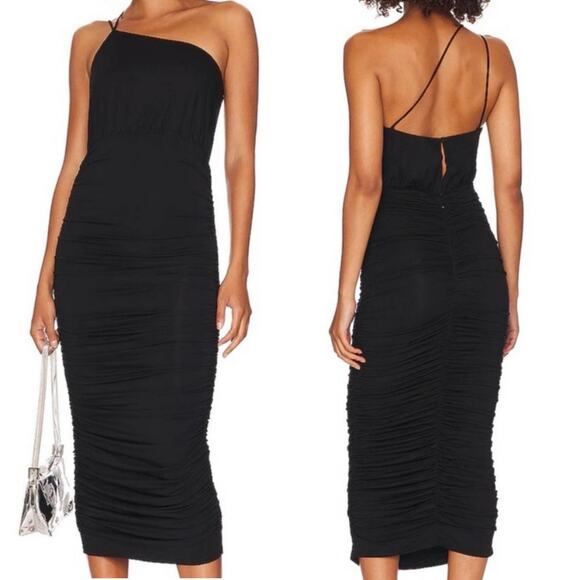 NBD Dresses & Skirts - NBD Nichola Midi Dress Black size Small